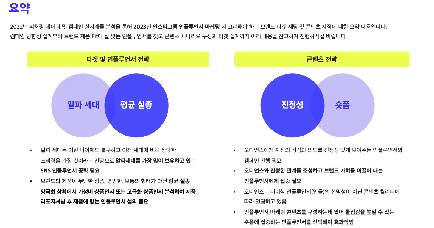 인플루언서 마케팅 전략과 비용 구조